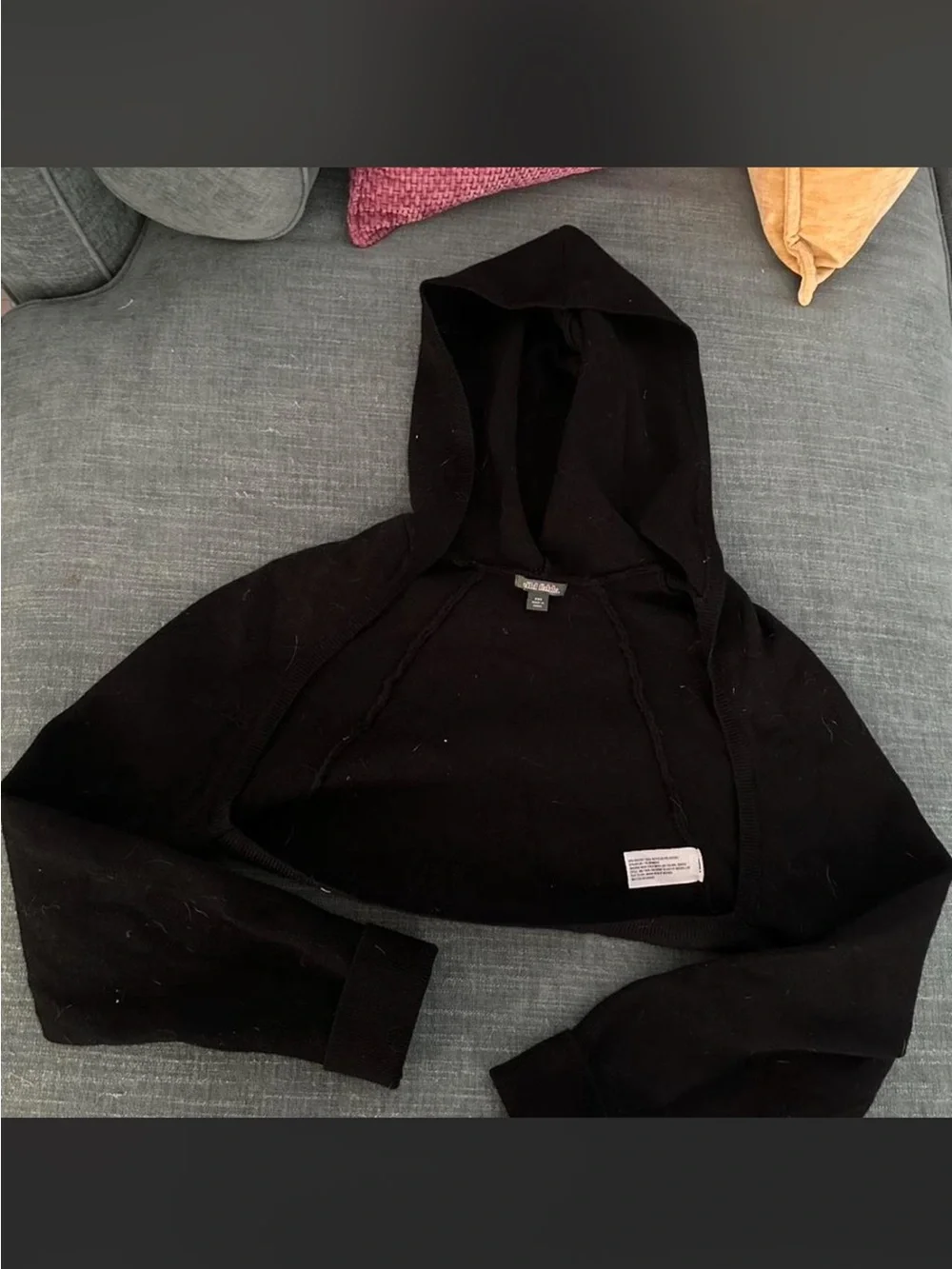 Black Women's Knit Shorts and jacket